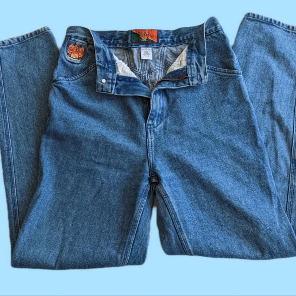 Gucci Paolo Jeans with Lace-up Back Detailing